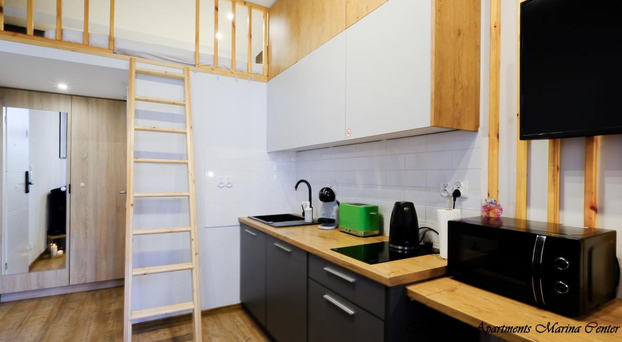 Bayside Apartments Marina Center กดัญสก์ ภายนอก รูปภาพ