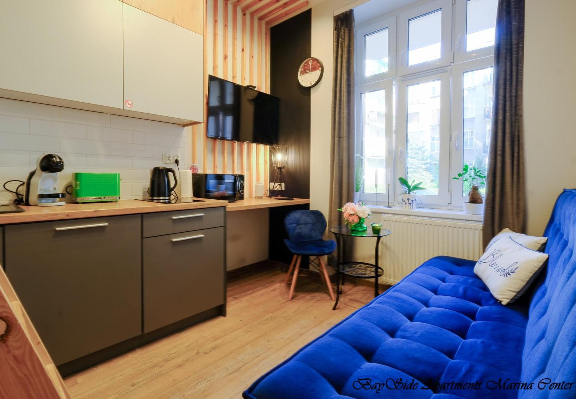 Bayside Apartments Marina Center กดัญสก์ ภายนอก รูปภาพ