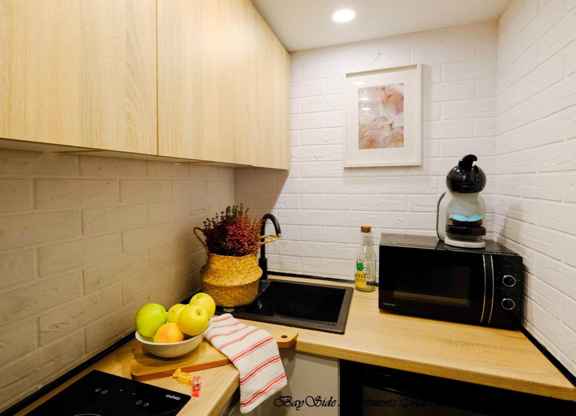 Bayside Apartments Marina Center กดัญสก์ ภายนอก รูปภาพ