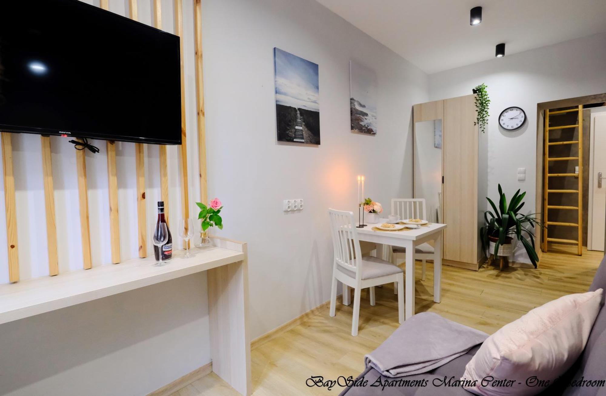 Bayside Apartments Marina Center กดัญสก์ ภายนอก รูปภาพ